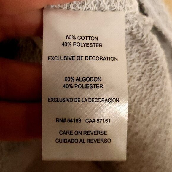 GIII For Her Kansas City Royals MLB Grey Blue Sequin Flutter Sleeve Top Large - Picture 9 of 10